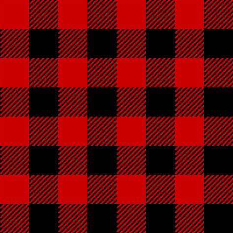 what is red and black plaid called